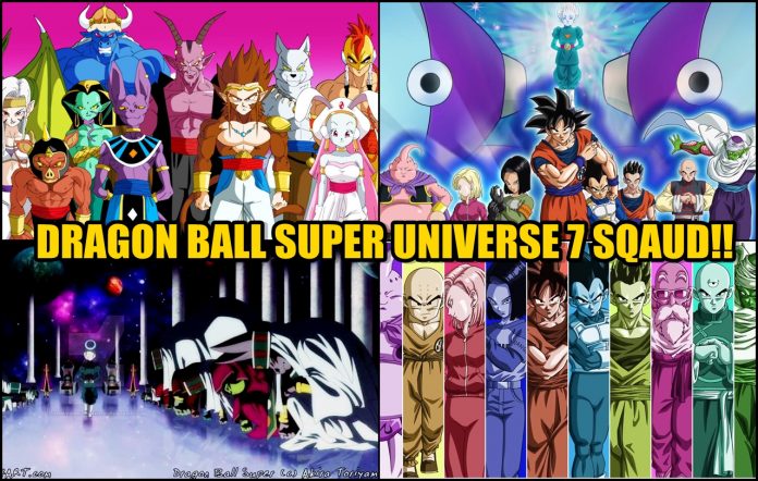 Dragon Ball Super Universe 7 Fighters Tournament Of Power Animeworlddbn